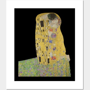 The kiss by Gustav Klimt Posters and Art